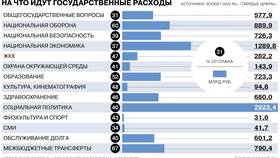 Что составляет статьи расходов государственного бюджета