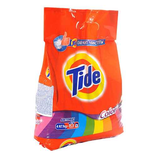 Порошок для стирки Tide color автомат 4 кг в Рубль Бум