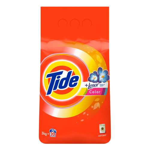 Порошок для стирки Tide color lenor scent автомат 3 кг в Рубль Бум