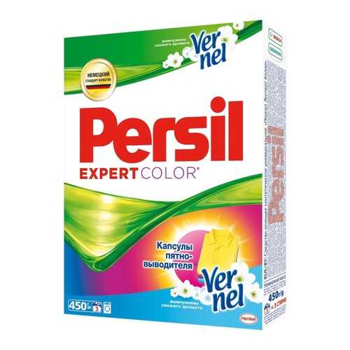 Порошок для стирки Vernel persil сolor свежесть 450 г в Рубль Бум