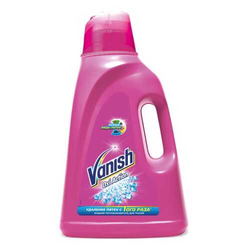 Пятновыводитель Vanish oxi action для тканей жидкий 3 л в Рубль Бум