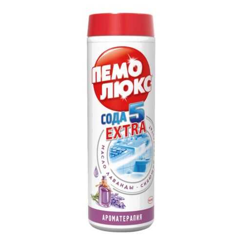 Чистящий порошок Pemolux сода 5 extra ароматерапия с маслом лаванды 480 г в Рубль Бум