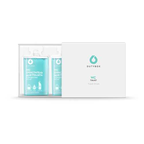DutyBox 2 капсулы очистителя туалета и ванной средства серии WC в пенале(2*50мл) в Рубль Бум