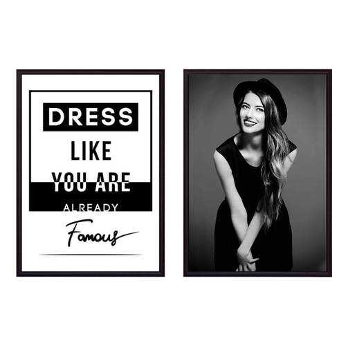 Набор постеров Коллаж Fashion №37 70х110 см в Рубль Бум