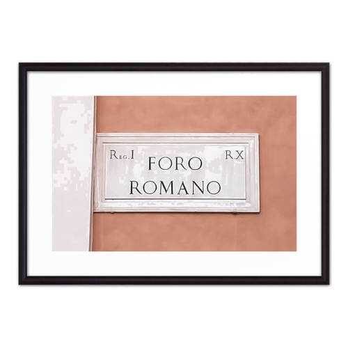 Постер в рамке Foro Romano 50х70 см в Рубль Бум