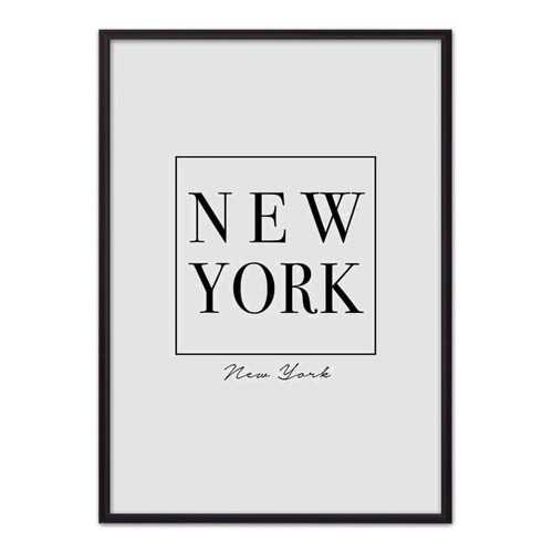 Постер в рамке New-York 30х40 см в Рубль Бум