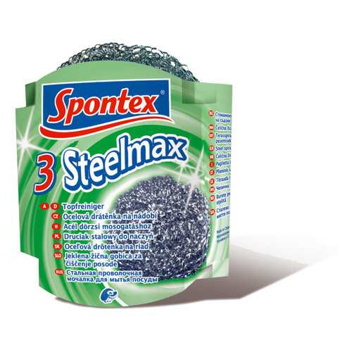 Мочалка кухонная Spontex Steelmax (всего 9 шт) 97072002-1 в Рубль Бум