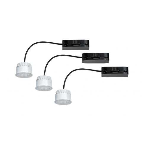 Комплект ламп EBL Coin LED 3x6,5W 51mm klar/Kst 93818 в Рубль Бум