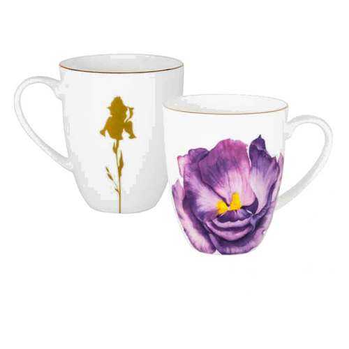 Кружка Julia Vysotskaya Flowers. Iris 400мл в Рубль Бум