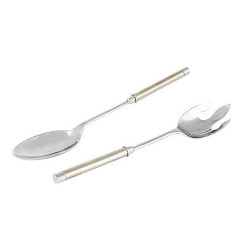Набор сервировочный салатный Regent Silverware Перле, нержавеющая сталь в Рубль Бум