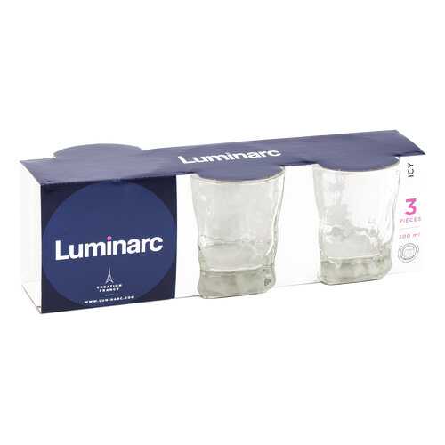 Набор стаканов Luminarc icy 300 мл 3шт в Рубль Бум