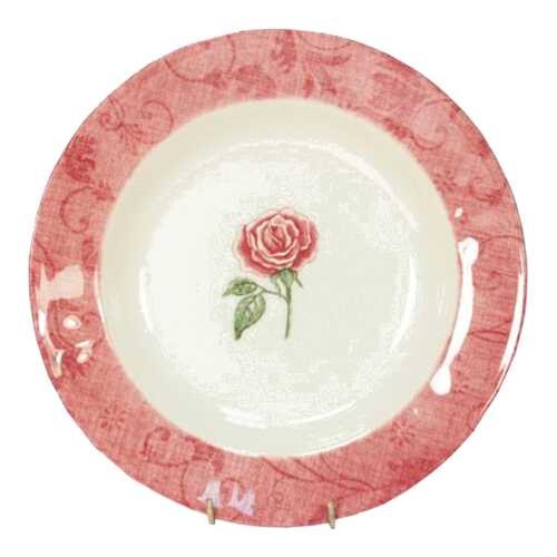 Тарелка Easy Life FLORAL DAMASK R0311/FLDA Белый, розовый в Рубль Бум
