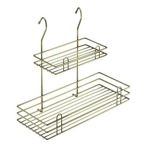 Полка на рейлинг двухъярусная Mix, Тип-II, бронза LE 510 BA в Рубль Бум