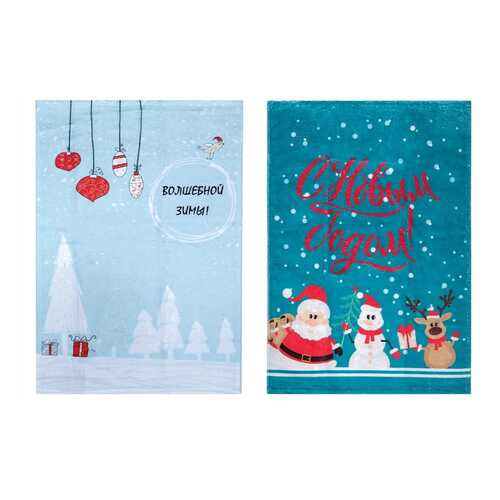 HOBBY HOME COLLECTION Кухонное полотенце Podarok Цвет: Мультиколор (40х60 см - 2 шт) в Рубль Бум